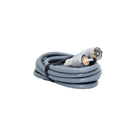Ezgeneration 18 ft. Plug-Plug Mini 8 Pro Series Coaxial Cable EZ1590392